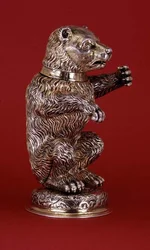 Model van een beer, door Christophe Ritter, Neurenberg, ca. 1580